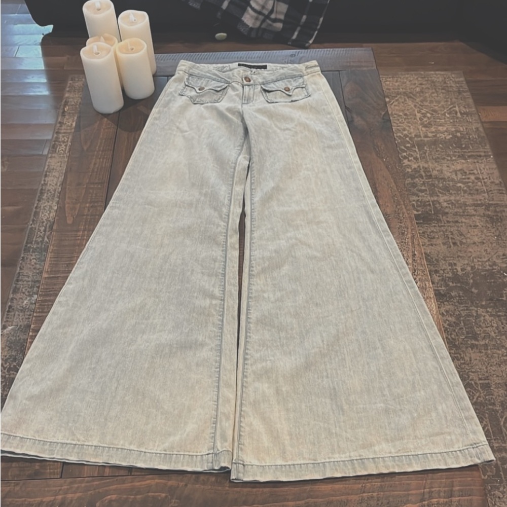 💥SOLD💥Goldsign Retro Super Wide Leg Scandal Jeans NWOT - Picture 5 of 16